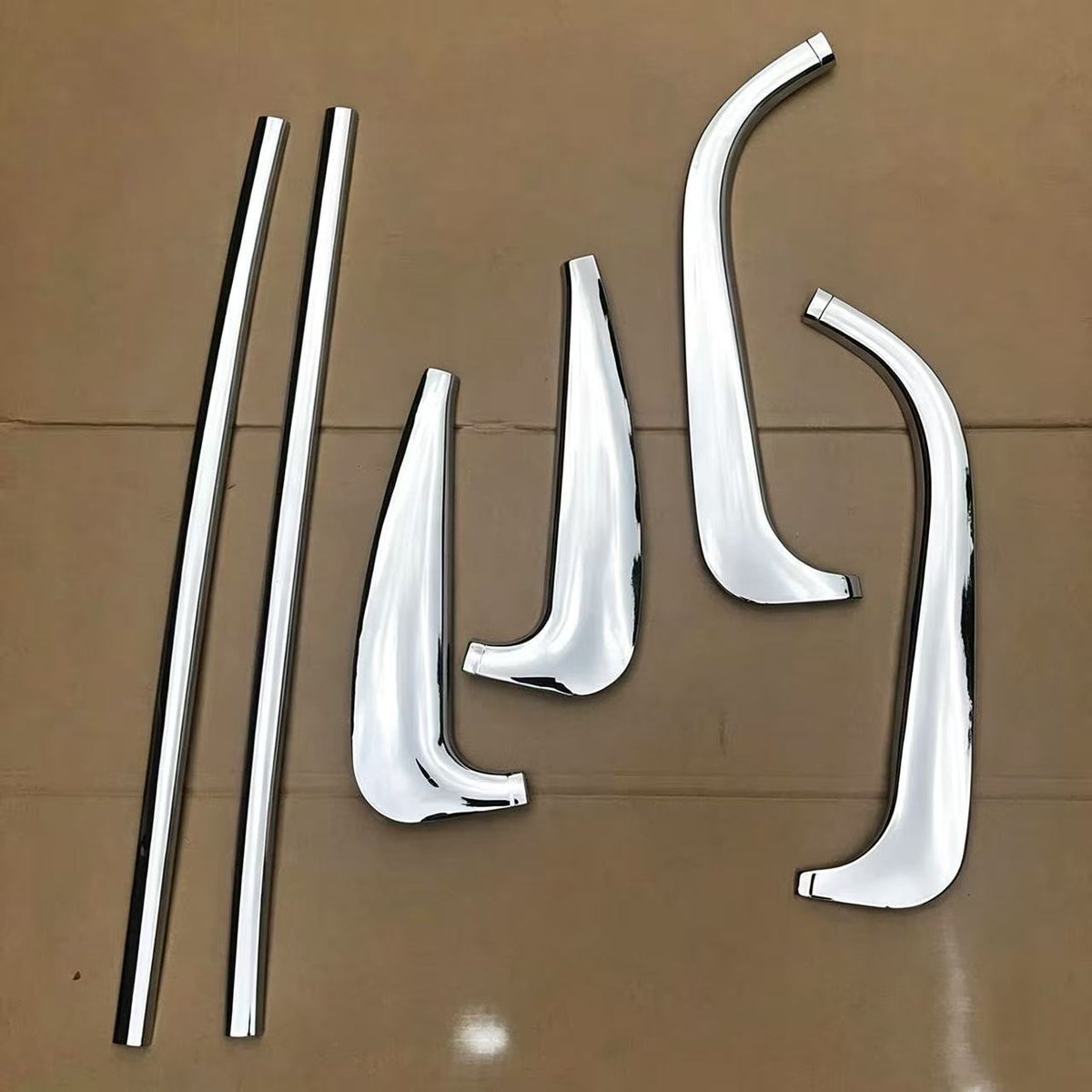 Chrome Door Window  Garnish for FUSO CANTER 2006 FE84D FE85D Truck Spare Parts