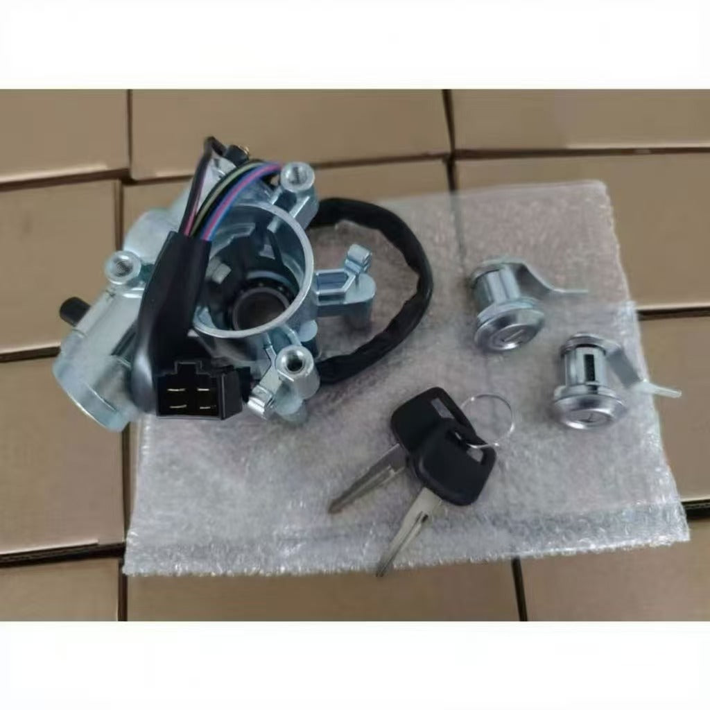 4-pin Ignition Switch + a Pair of Door Locks for Daihatsu  DELTA TRUCK Spare Parts