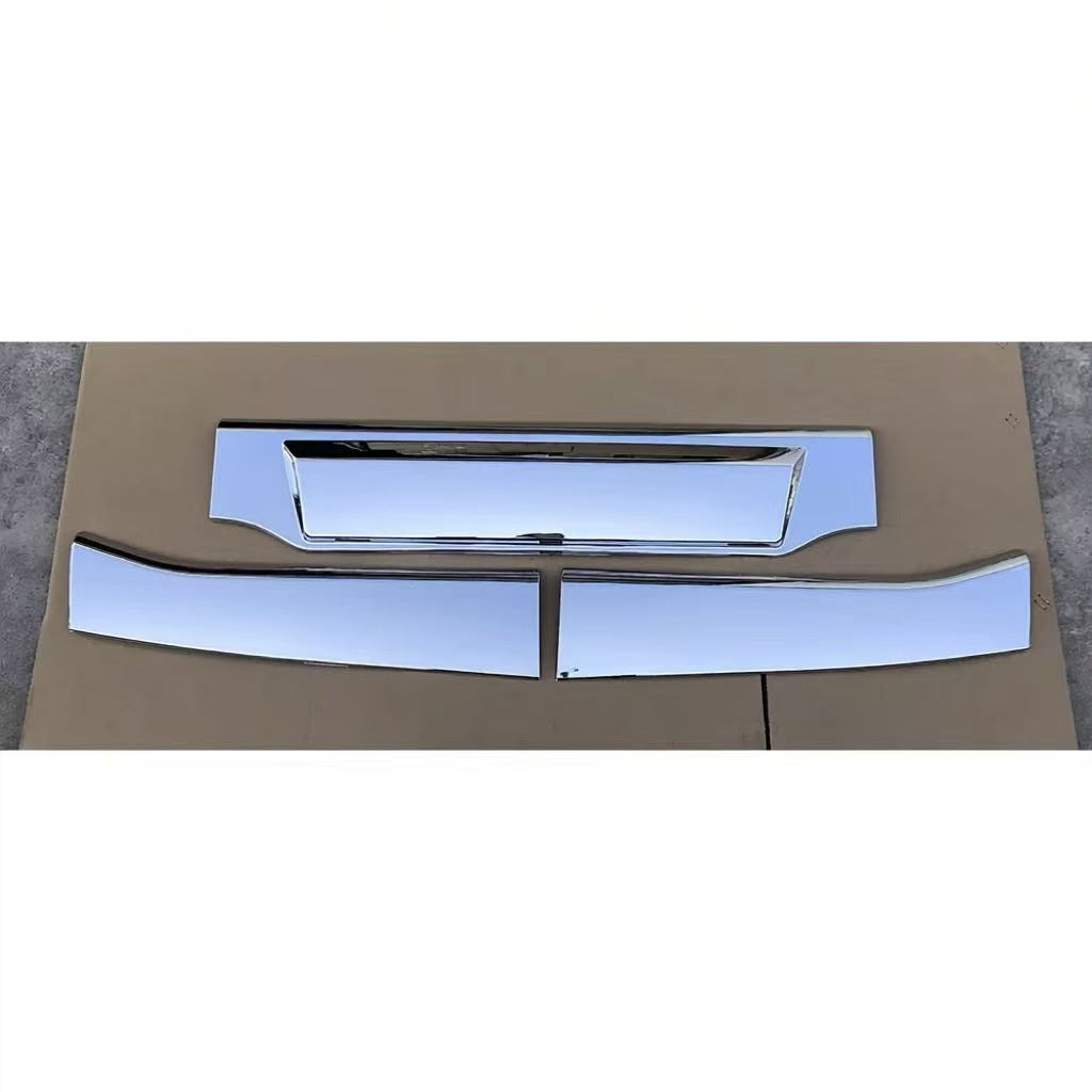 Chrome Front Panel Garnish 3pcs for ISUZU GIGA 2018 Truck Spare Body Parts