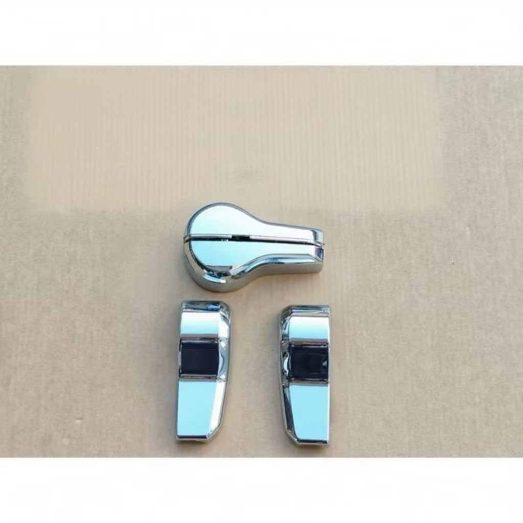 Electroplated Mirror Rod Under Bracket Cover 1 Set for ISUZU DECA360 GXZ360 FVZ300 FXZ360 FVZ360