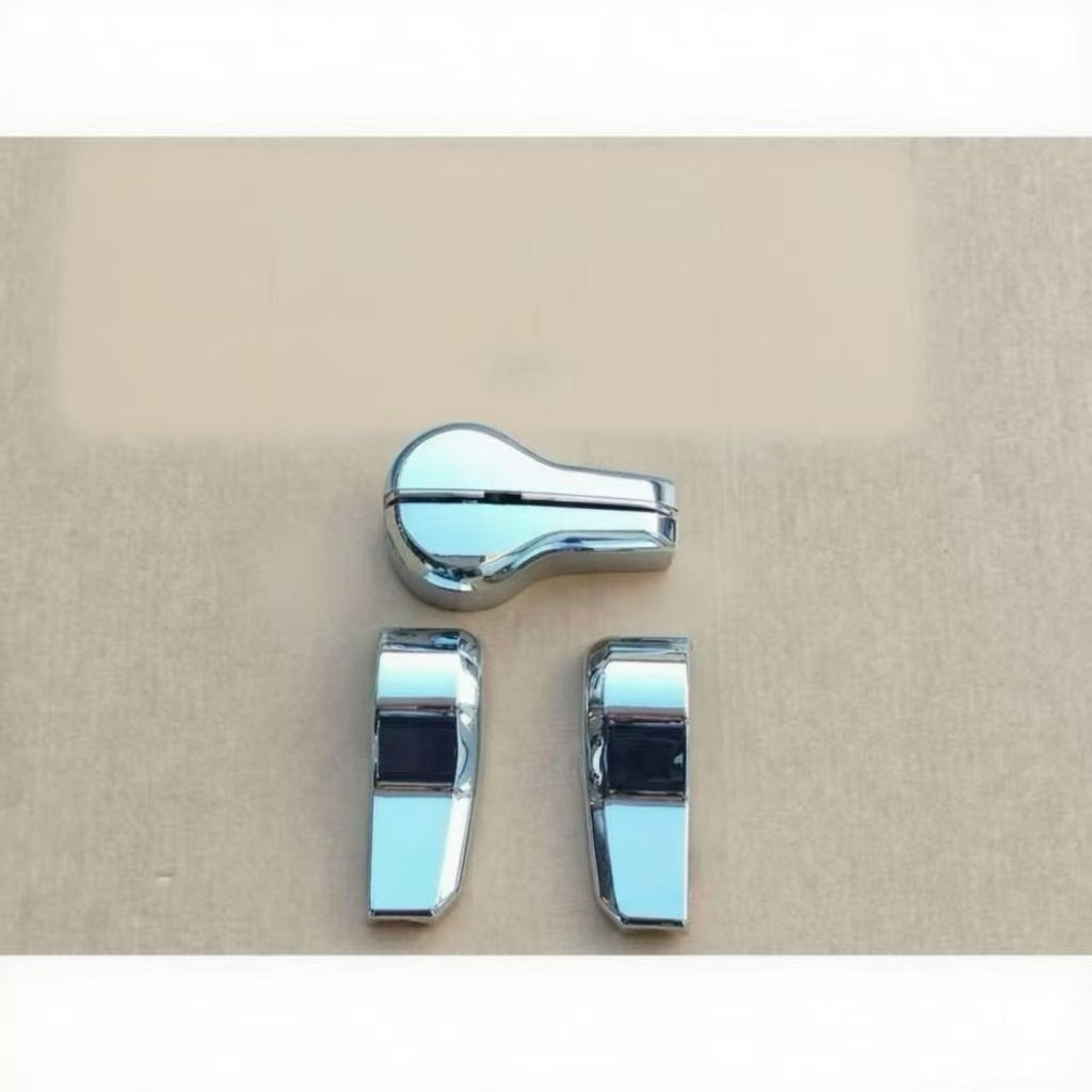 Electroplating Mirror Rod Lower Bracket Cover Outer 1SET for ISUZU DECA360 GXZ360 FVZ300 FXZ360 FVZ360