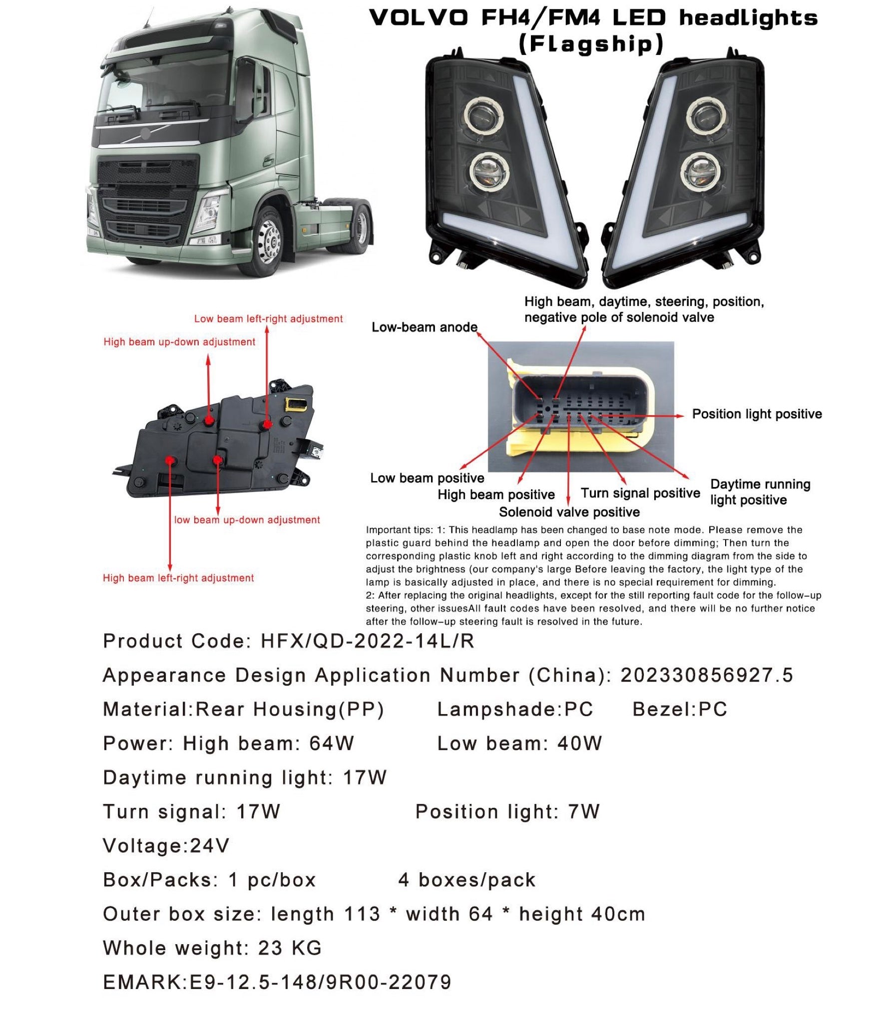 VOLVO LED Headlights