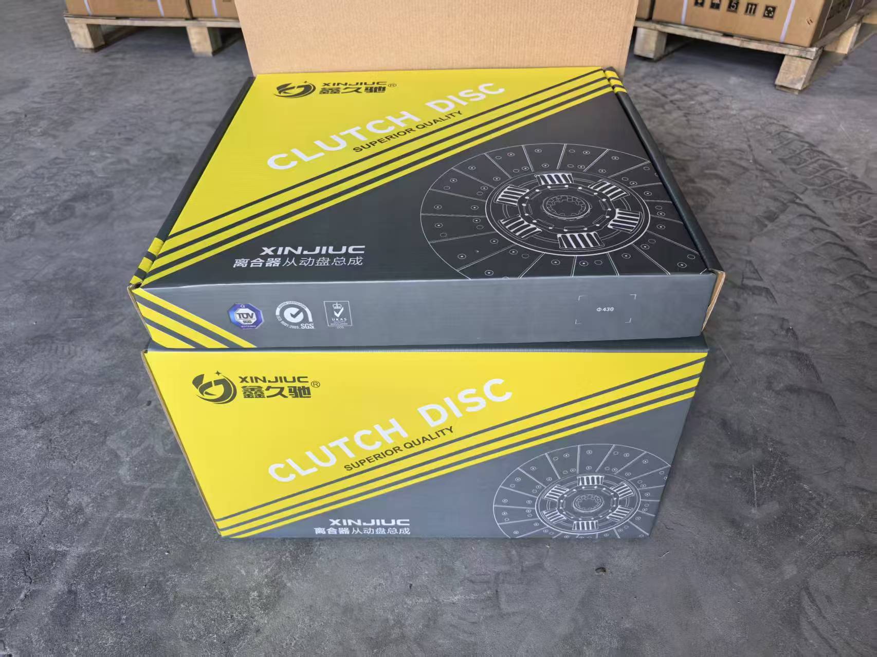 430 Pull-Type Large-Bore (Sinotruk Howo) OEM No. AZ9921160220 Clutch Pressure Plate (43kg)