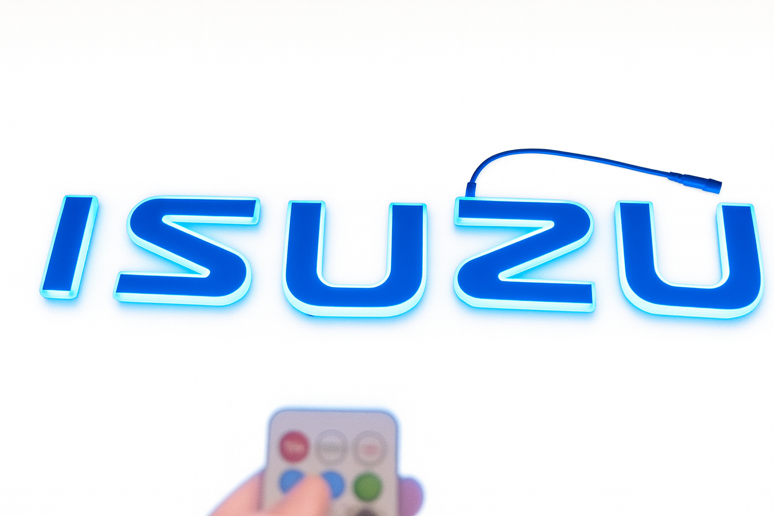 ISUZU LED Illuminated Truck Logo Emblem