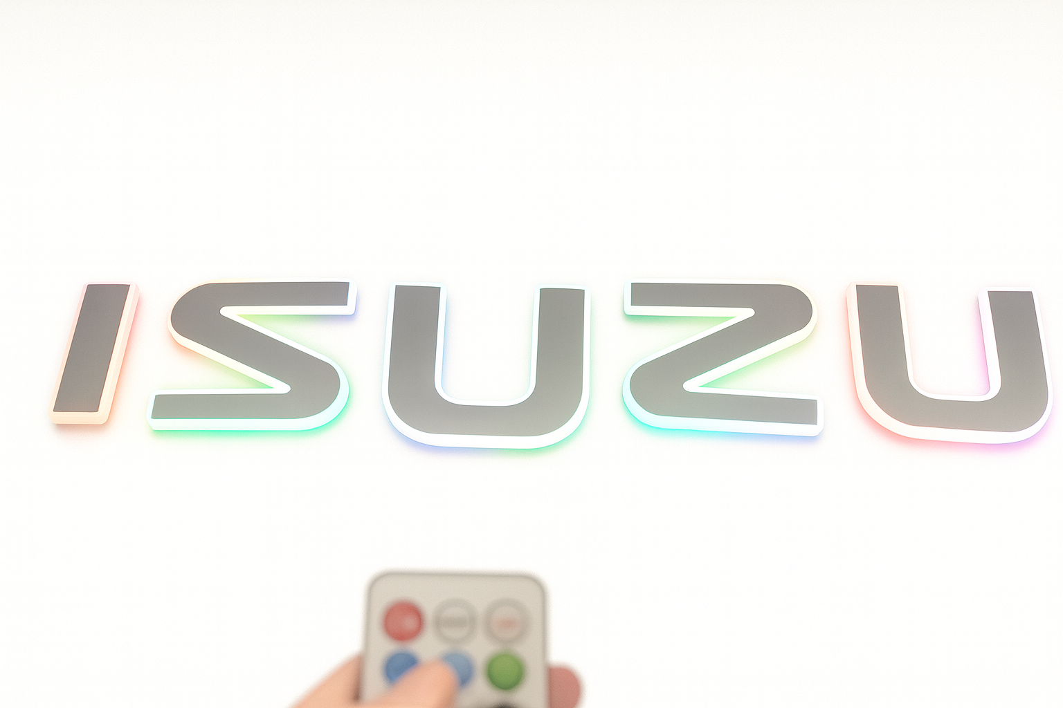 ISUZU LED Illuminated Truck Logo Emblem