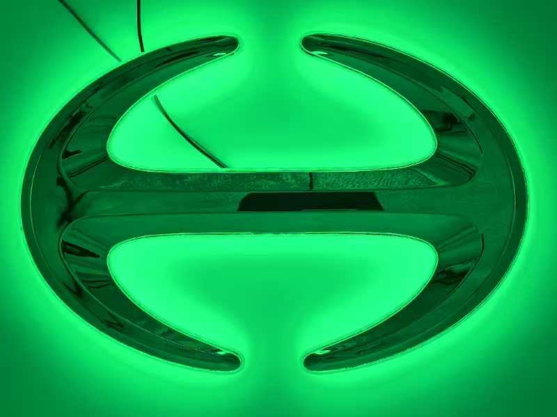 Hino logo Chrome Illuminated Emblem （24v）