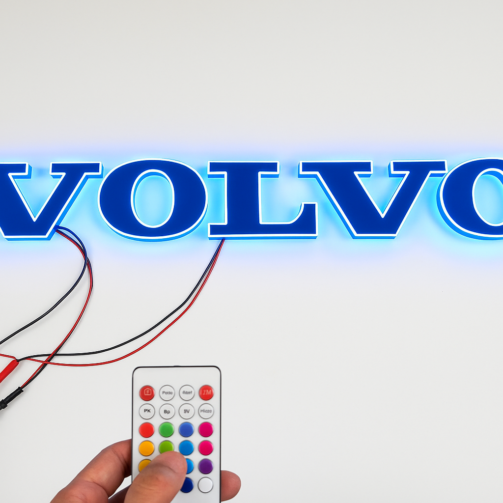 VOLVO LED Illuminated Truck Logo Emblem