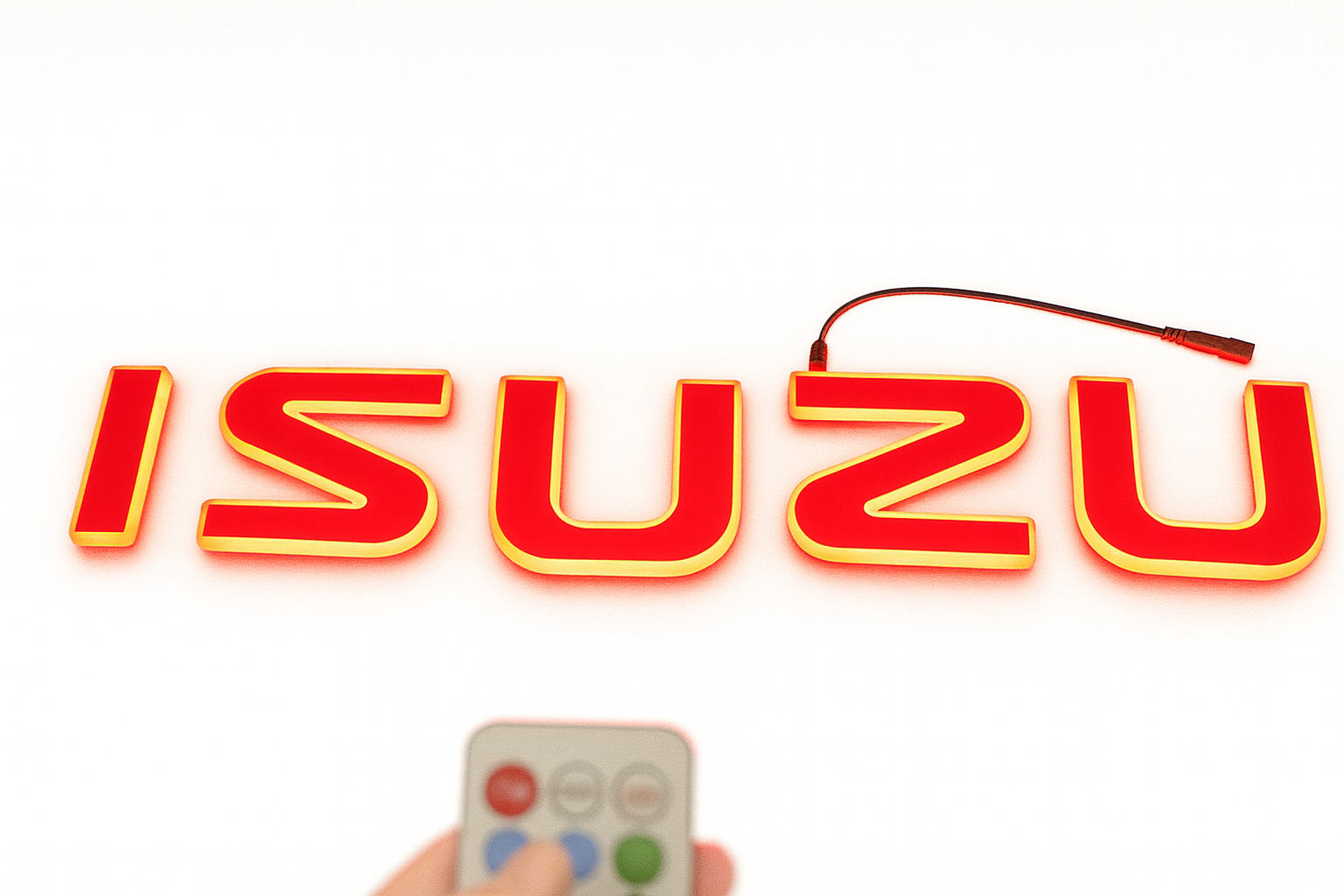 ISUZU LED Illuminated Truck Logo Emblem