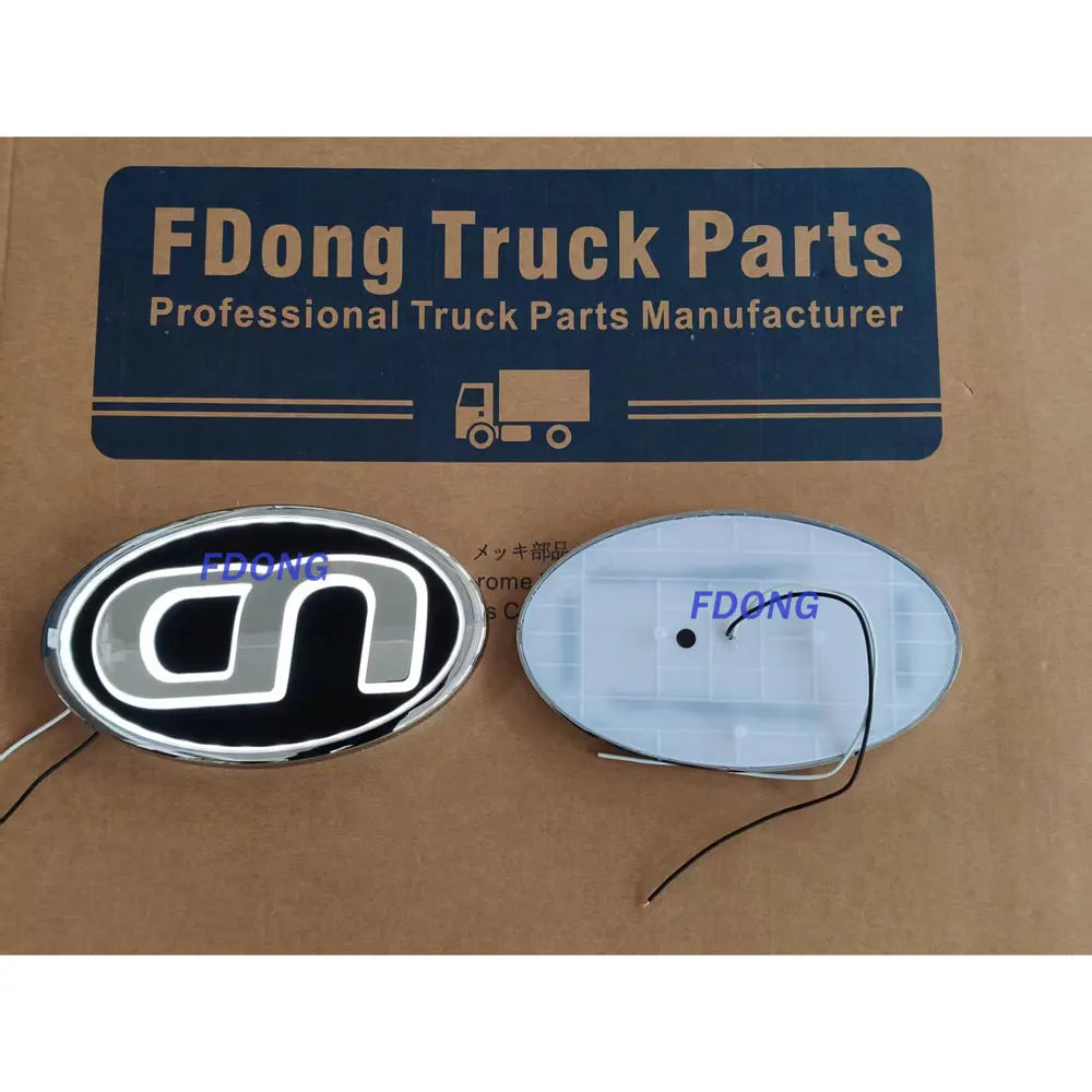 Logo"UD" 22*12cm White for NISSAN for UD PKB CWM 454 Truck Spare Body Parts
