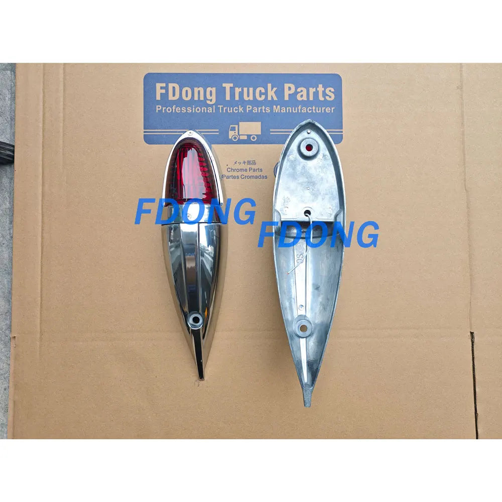Catfish Lamp Red 1# for HINO ISUZU FUSO NISSAN UD Truck Spare Body Parts