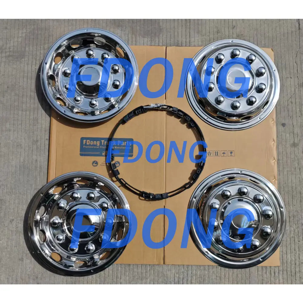 New Chrome Stainless Steel Wheel Cover 22.5inch 10holes PCD285.75/335mm for HINO ISUZU FUSO NISSAN UD Truck