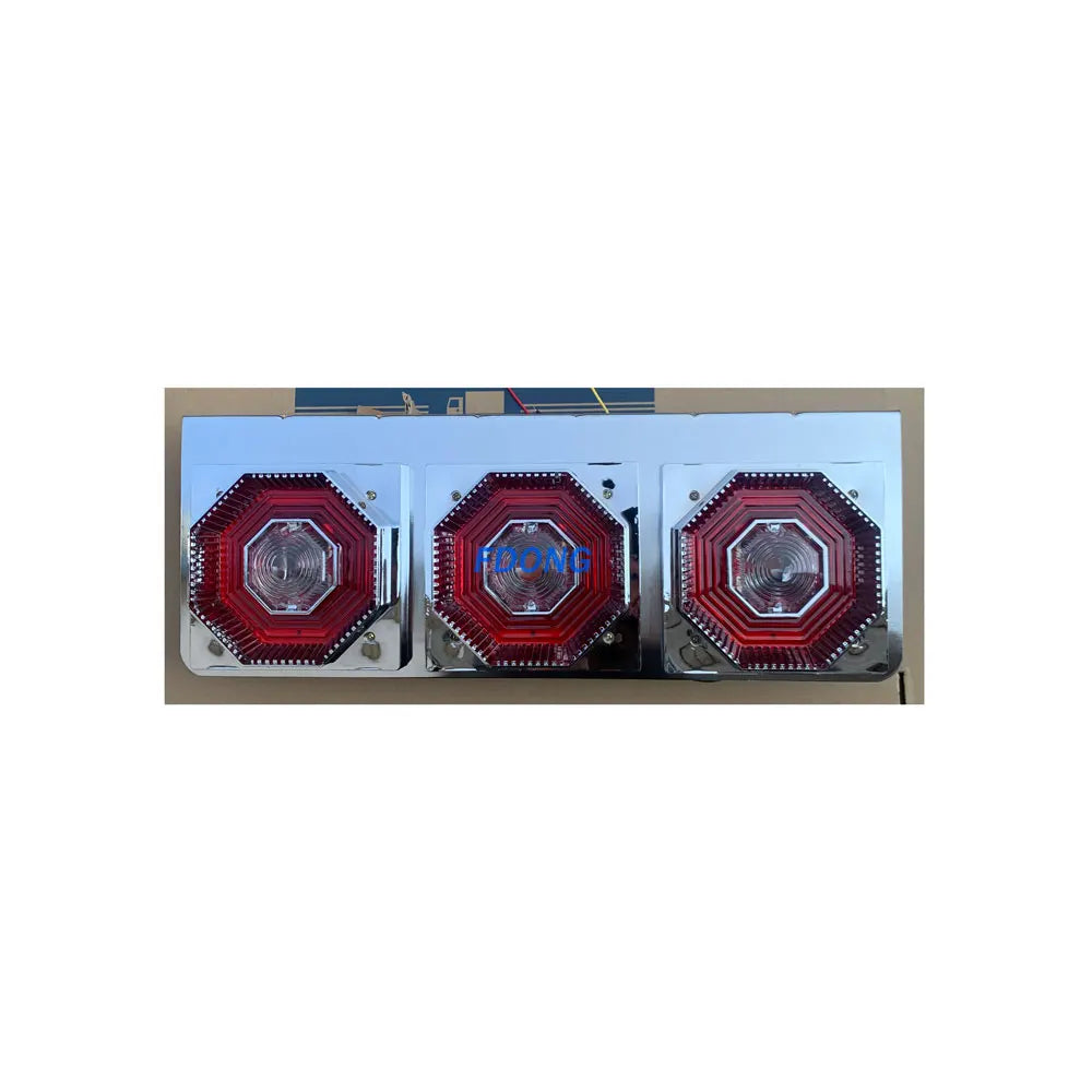 Chrome Truck Tail Lamp New Mitsubishi NPR Canter and NISSAN UD Truck Body Parts Fitting for HINO ISUZU FUSO Trucks