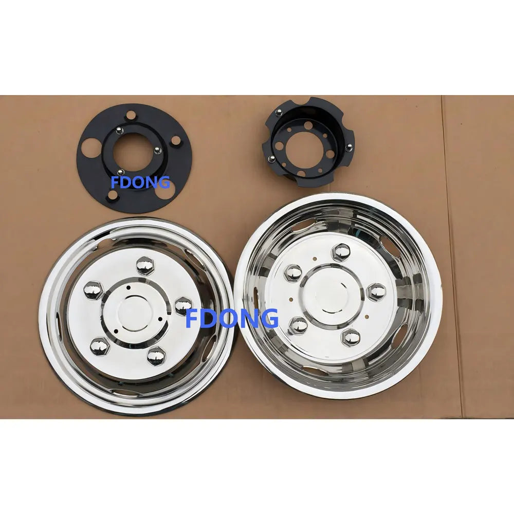 Chrome Wheel Cover 16inch 5holes PCD203/205mm for HINO ISUZU FUSO NISSAN UD Truck