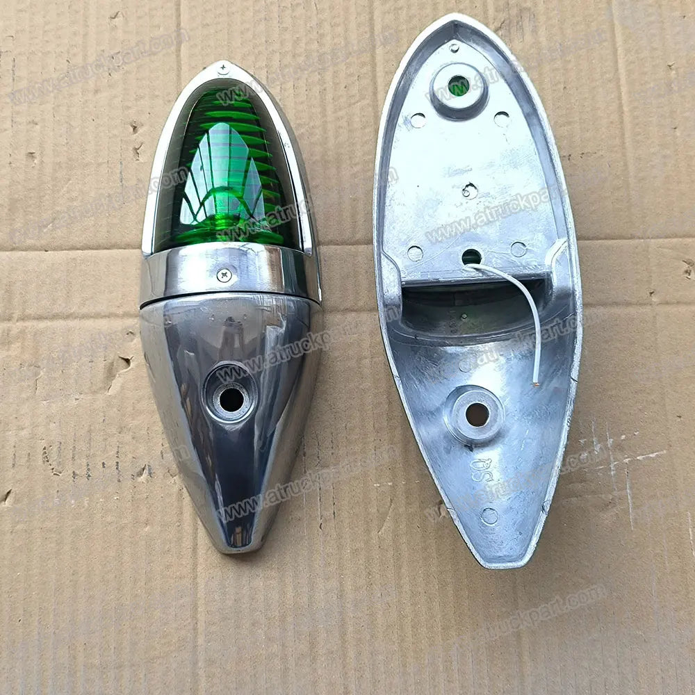 Chrome Catfish Lamp Small for HINO ISUZU FUSO NISSAN UD Truck Spare Body Parts