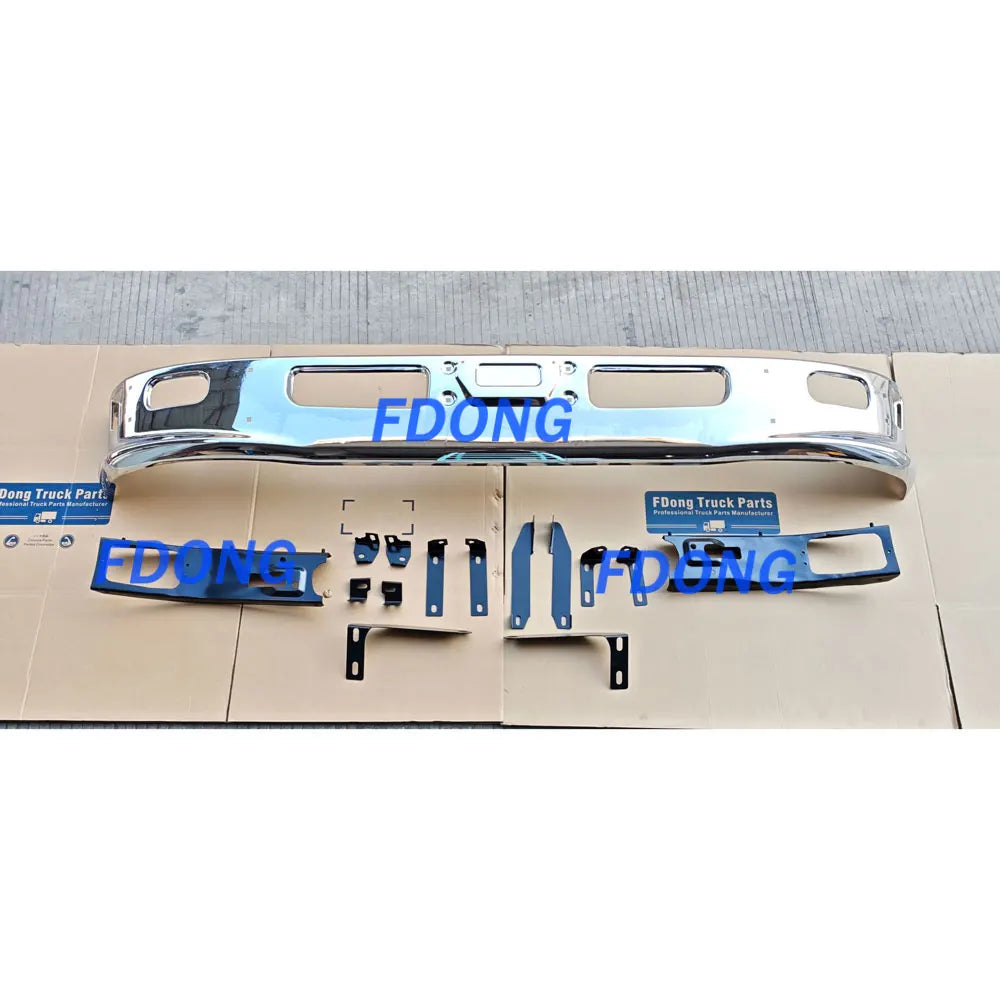 New FDongtruckparts Chrome Front Bumper Bracket ABS Material Model FDCB023-C for HINO ISUZU FUSO NISSAN UD Truck Body Parts