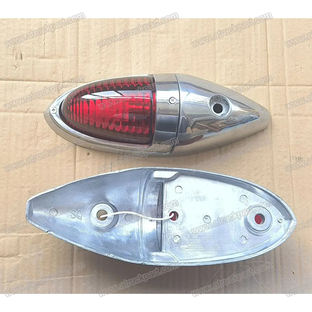 Chrome Catfish Lamp Small for HINO ISUZU FUSO NISSAN UD Truck Spare Body Parts