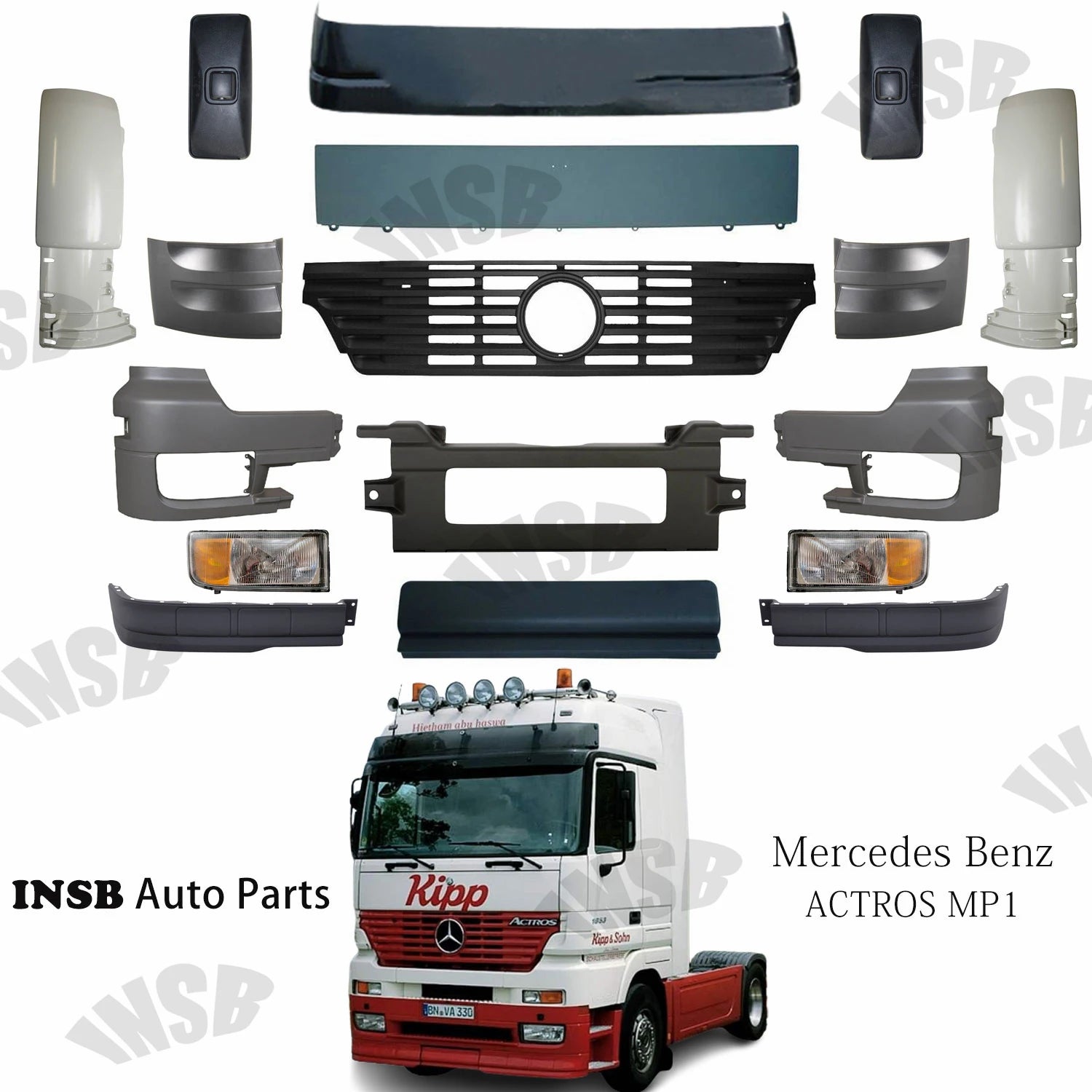 9436660005 STEP GARNISH COVER for Mercedes Benz ACTROS MP2 Truck Parts