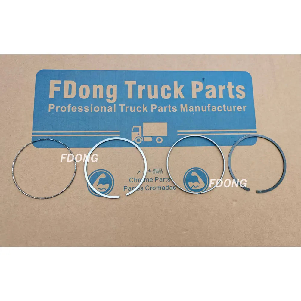 8980401250 Aftermarket Single-cylinder Piston Rings 12mm X 2.5mm X 4.8mm for Japanese Truck Spare Parts