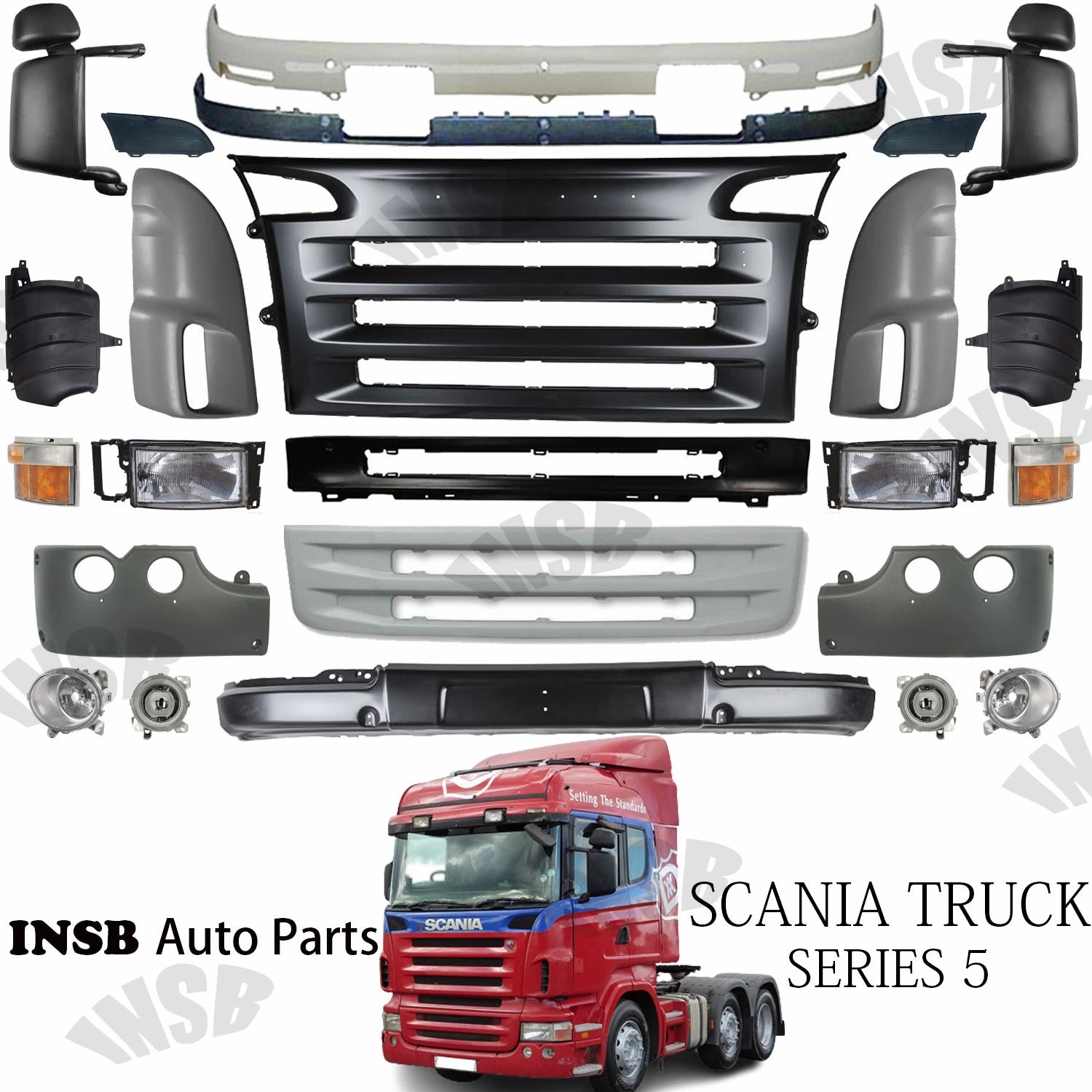 1539871 1355656 SUNVISOR COVER for Scania 4 Series Truck Parts European Truck Body Parts