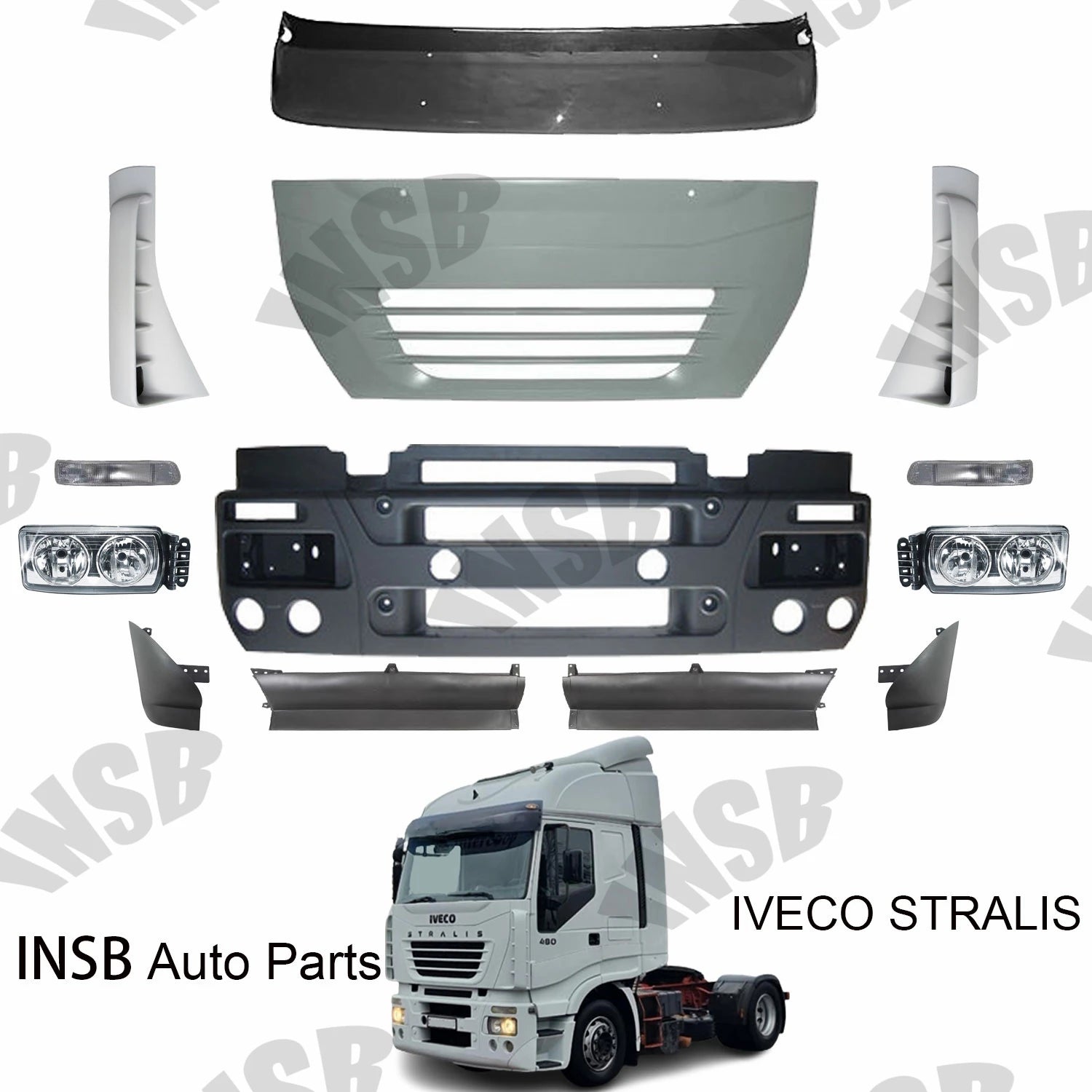 Footstep Truck Parts for Iveco Truck Part European Truck Parts 504103238 504047583 504103239 504047584