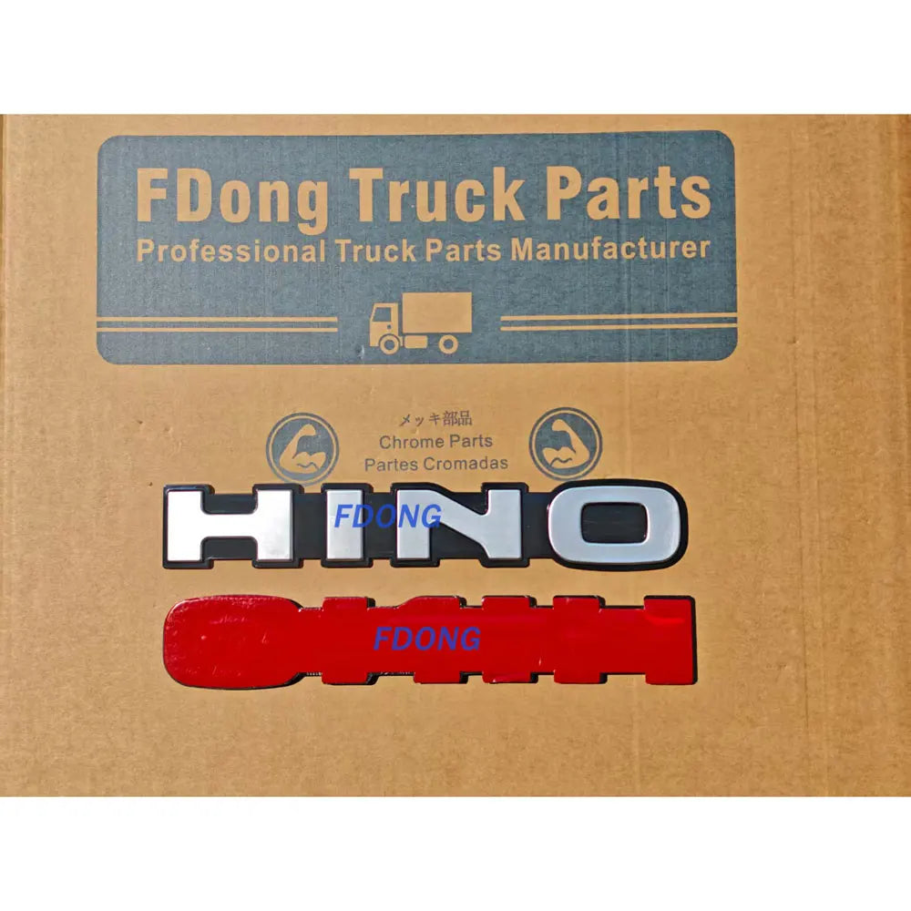 MARK 36.4cm*5.9cm for Hino Ranger FM3M FM2K  Chrome Truck Parts