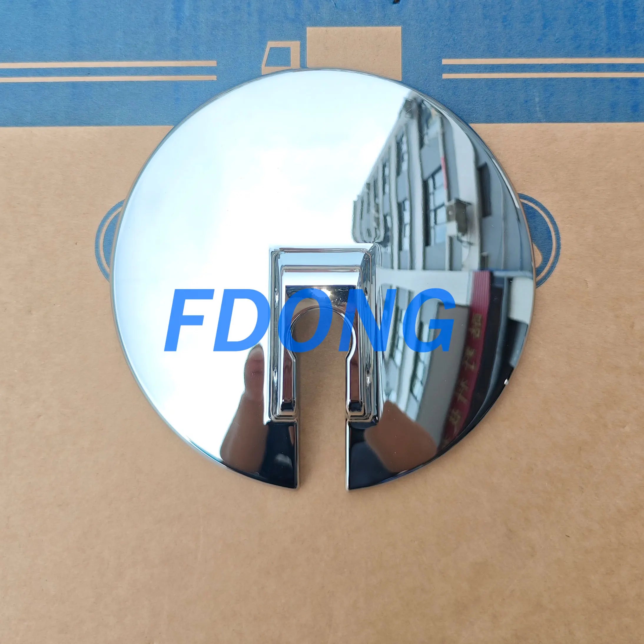 Electroplating Mirror Shell 15.3CM for ISUZU HINO FUSO NISSAN UD Truck