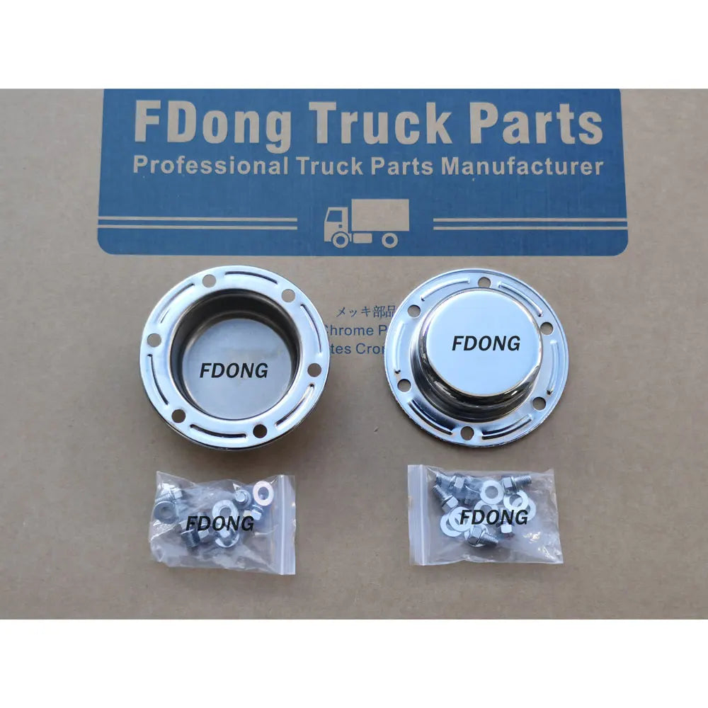 Chrome Shaft Head Cover 150mm for HINO ISUZU FUSO NISSAN UD Truck