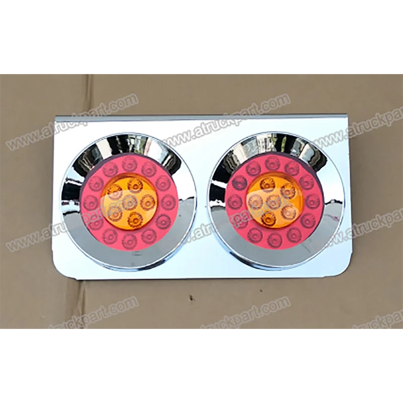 Chrome Truck Tail Lamp LED for HINO ISUZU FUSO NISSAN UD Truck Spare Body Parts