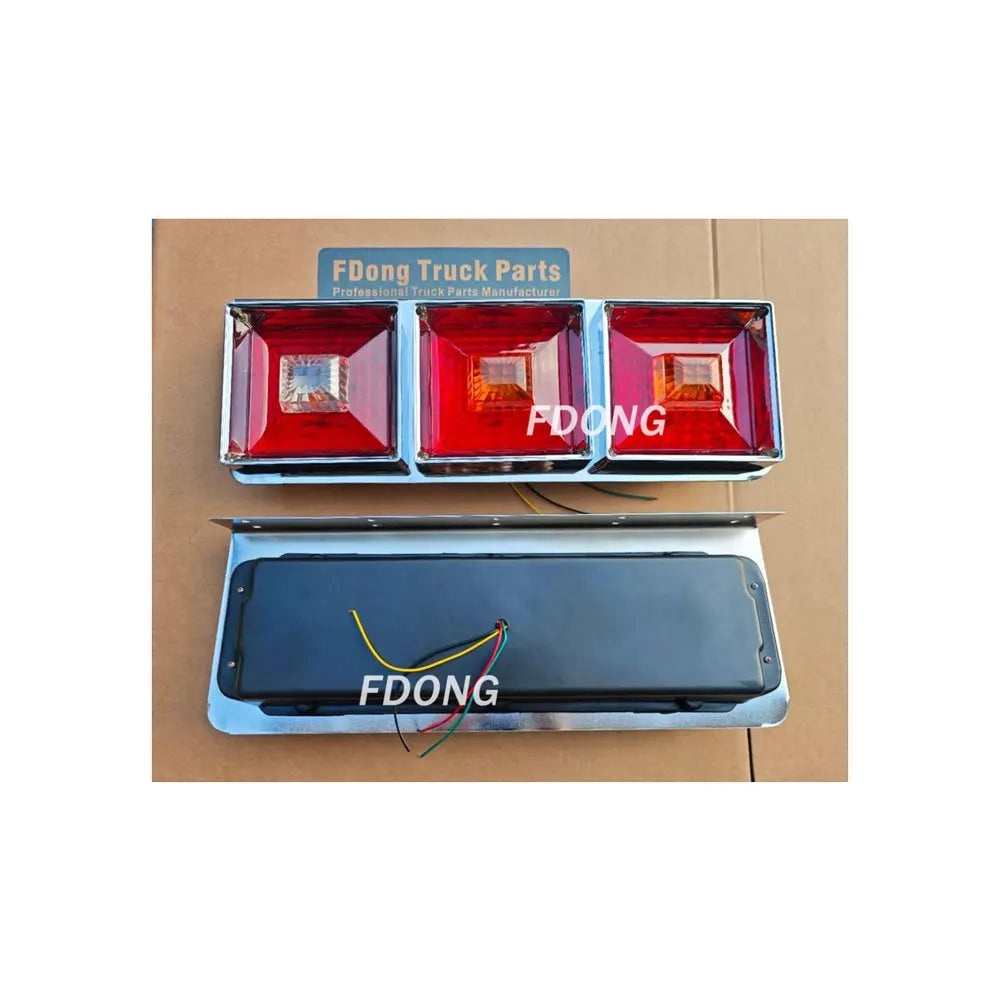 Chrome Tail Lamp 24V for HINO ISUZU FUSO NISSAN UD Truck