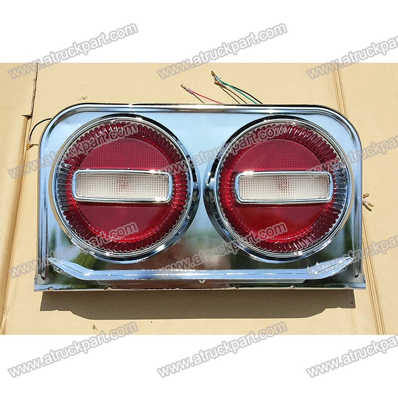 Chrome Truck Tail Lamp Bulb for HINO ISUZU FUSO NISSAN UD Truck Spare Body Parts
