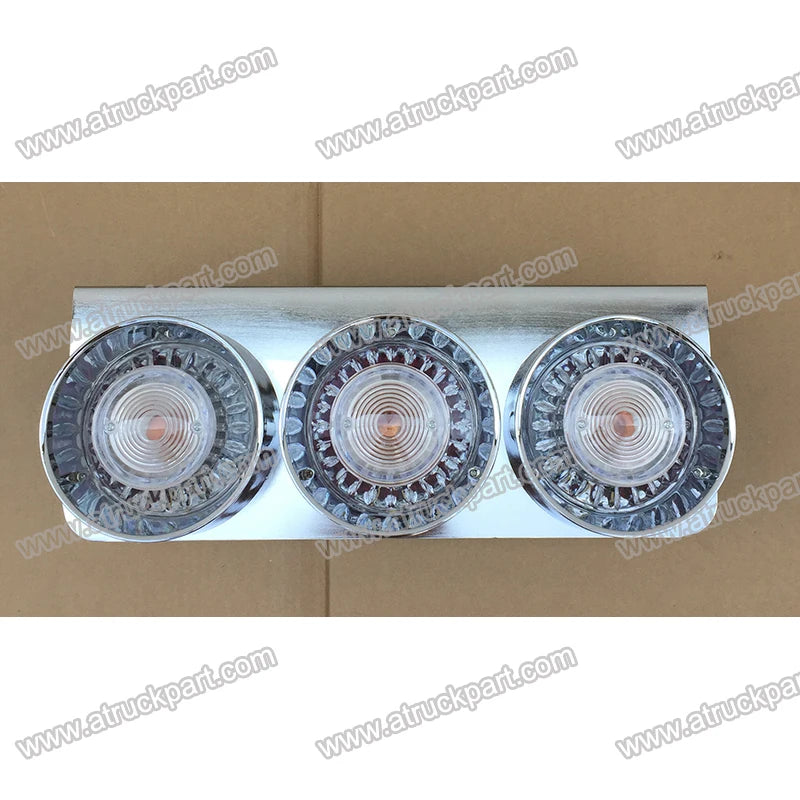 Chrome Truck Tail Lamp Bulb White for HINO ISUZU FUSO NISSAN UD Truck New Condition Replacement Body Parts for NPR Canter Models