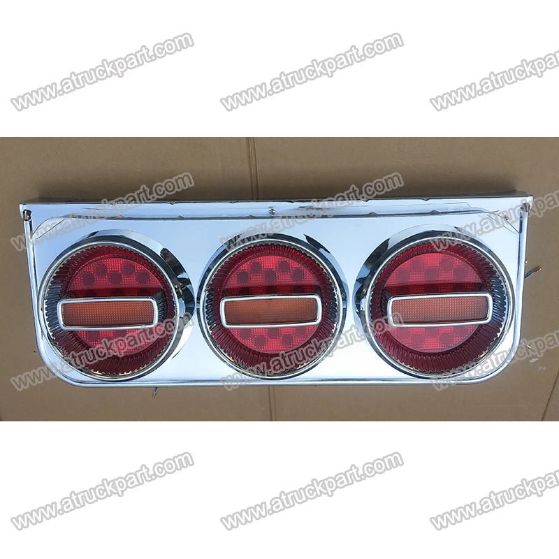 Chrome Truck Tail Lamp LED for HINO ISUZU FUSO NISSAN UD Truck Spare Body Parts