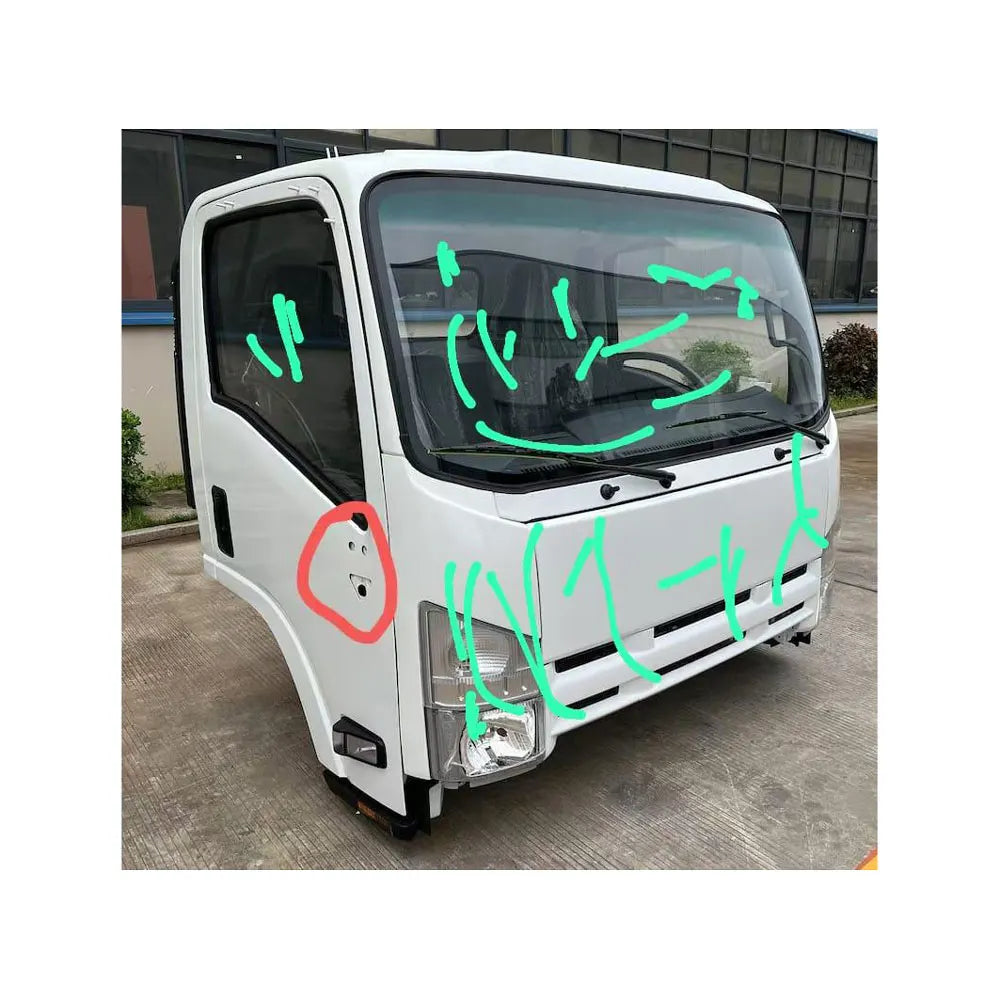 Cabina Assy Wide LHD for ISUZU NPR 150 NQR 175 NMR 130 NLR 130 700P Truck Spare Body Parts