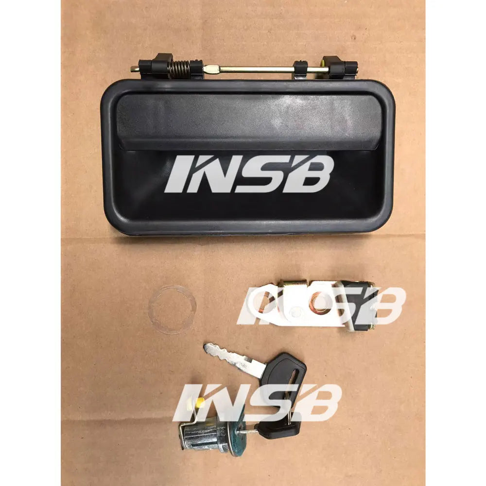 Rear Door Lock 4pcs Set Back Door Handle for Mitsubishi Fuso Rosa Bus Spare Parts INSB29-019