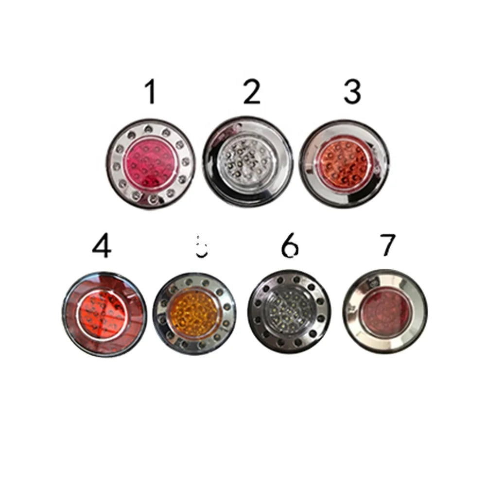 ZK Bus Parts Round Rear Lamp Bus Tail Light