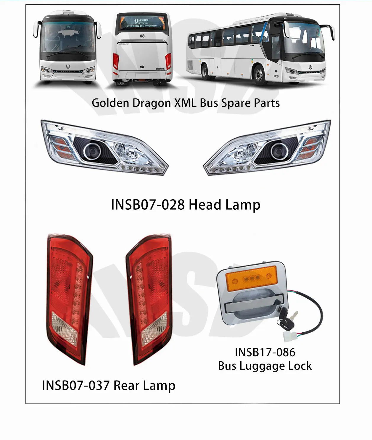 Bus Parts Bus Lock Luggage Door Lock Bus Warehouse Door Lock