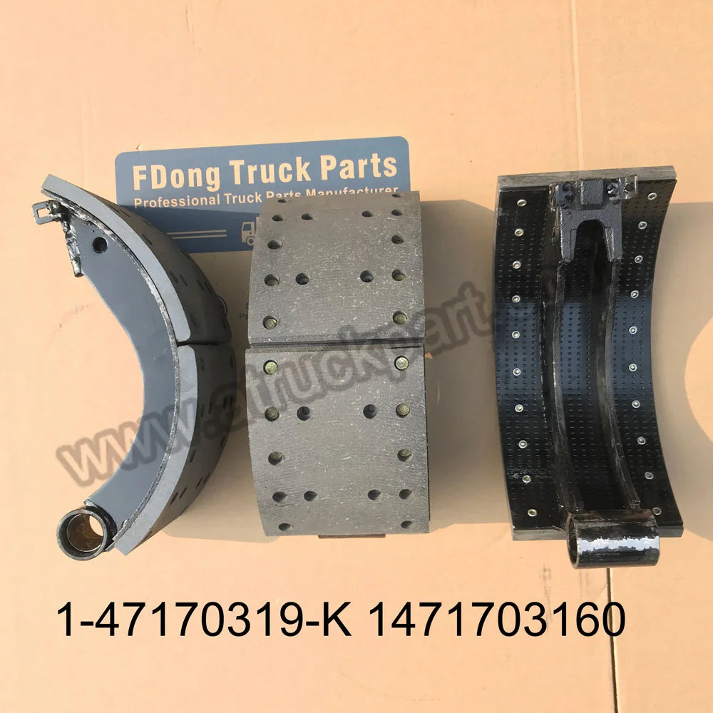 Front Brake Shoe 160MM*35MM for Japanese Truck Spare Parts 1-47170319-K 1471703160