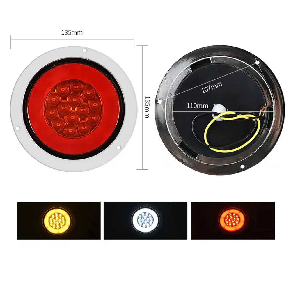 Signal Lamp Yellow for HINO ISUZU FUSO NISSAN UD Truck Spare Body Parts