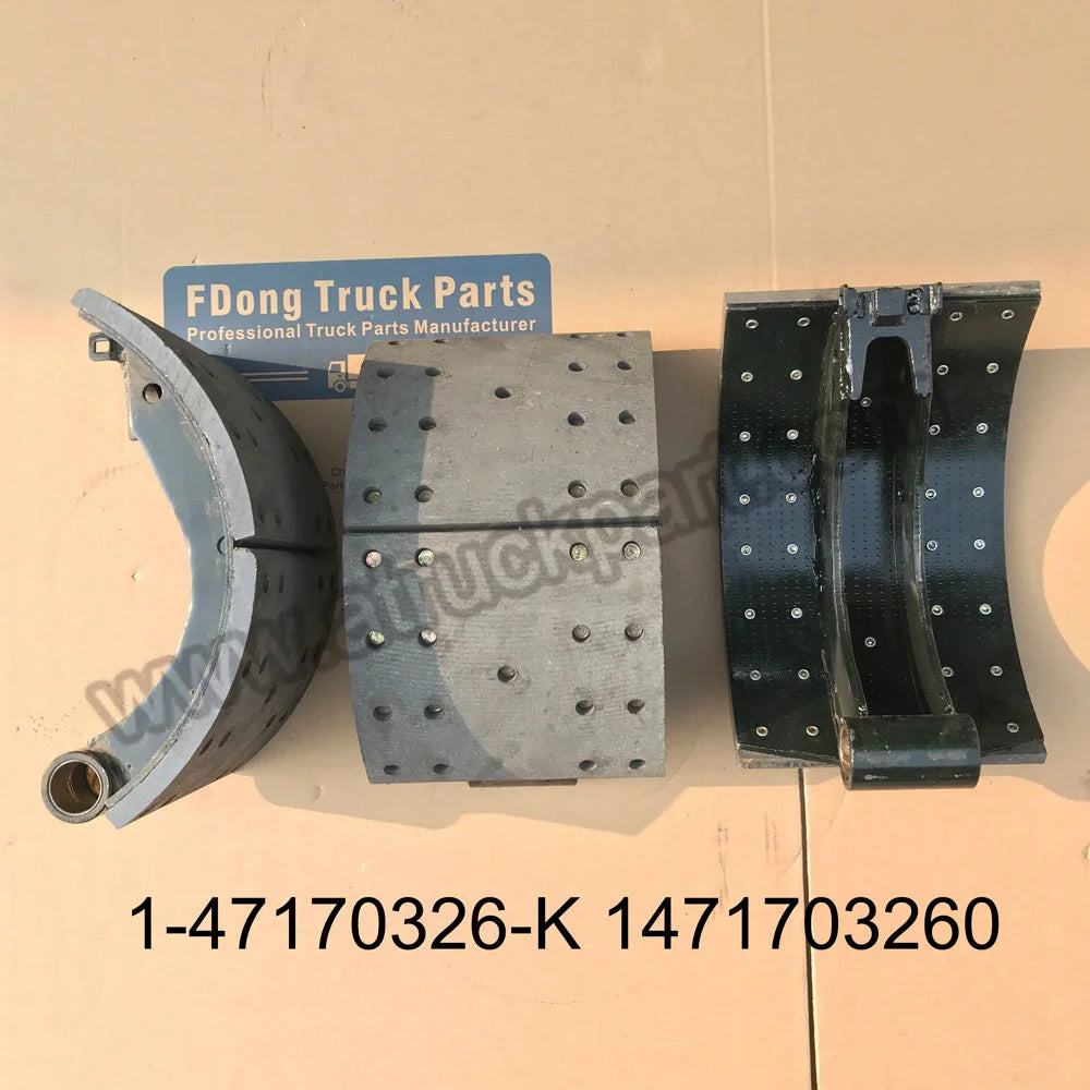 Rear Brake Shoe 220MM*35MM for Japanese Truck Spare Parts 1-47170326-K 1471703260
