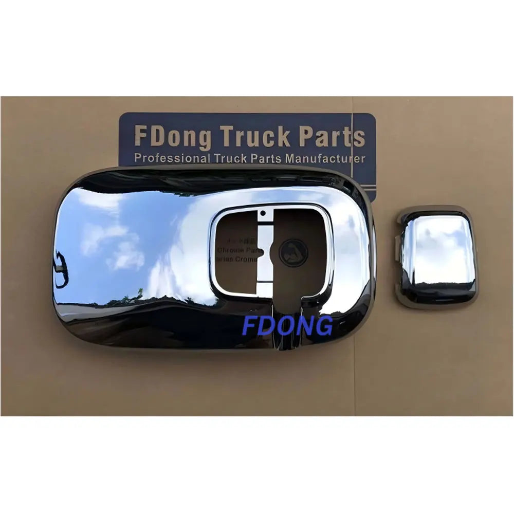 Chrome Mirror Cover 38.5*22.5cm for ISUZU HINO FUSO NISSAN UD Truck