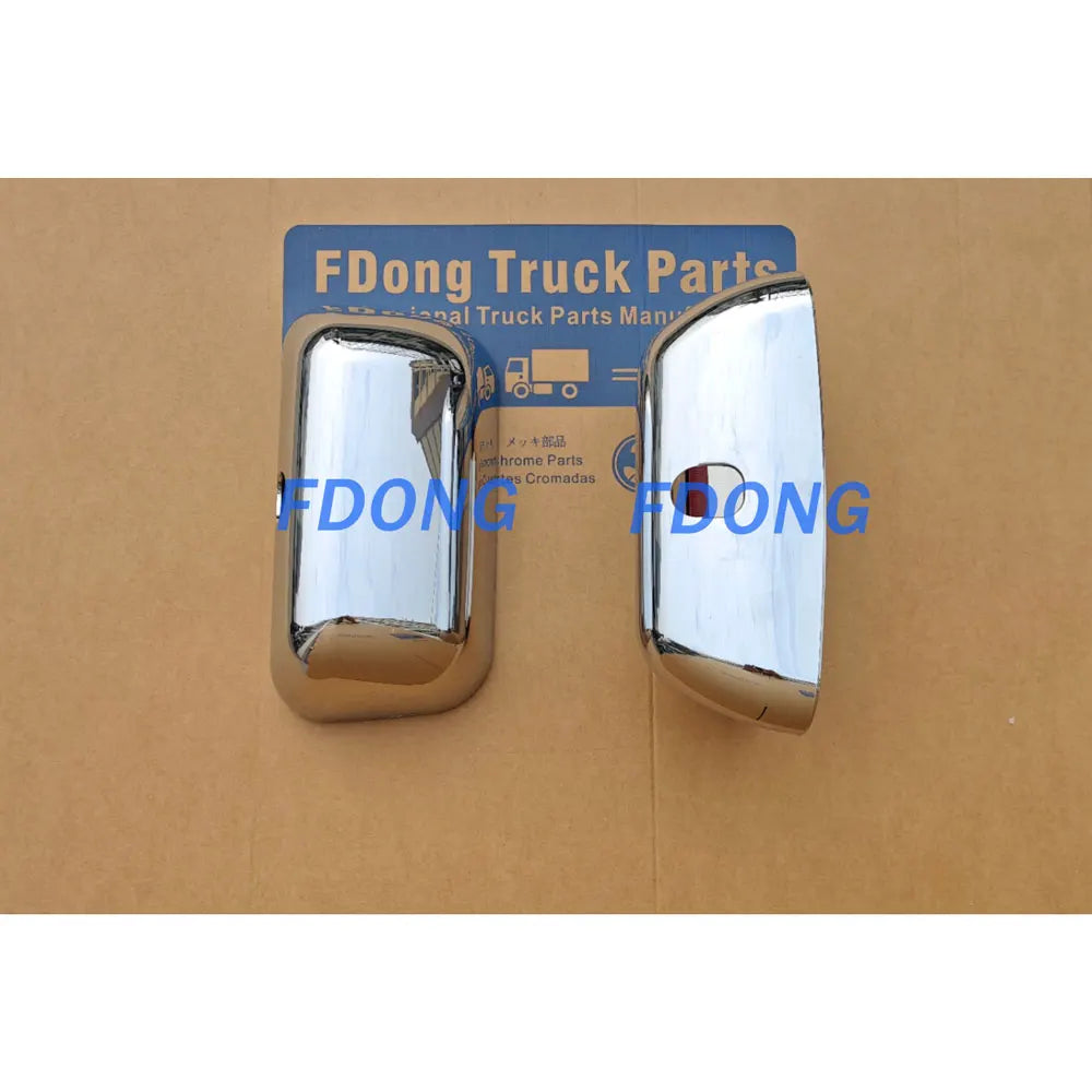 Chrome Mirror Cover 34CM*18.3CM for ISUZU HINO FUSO NISSAN UD Truck