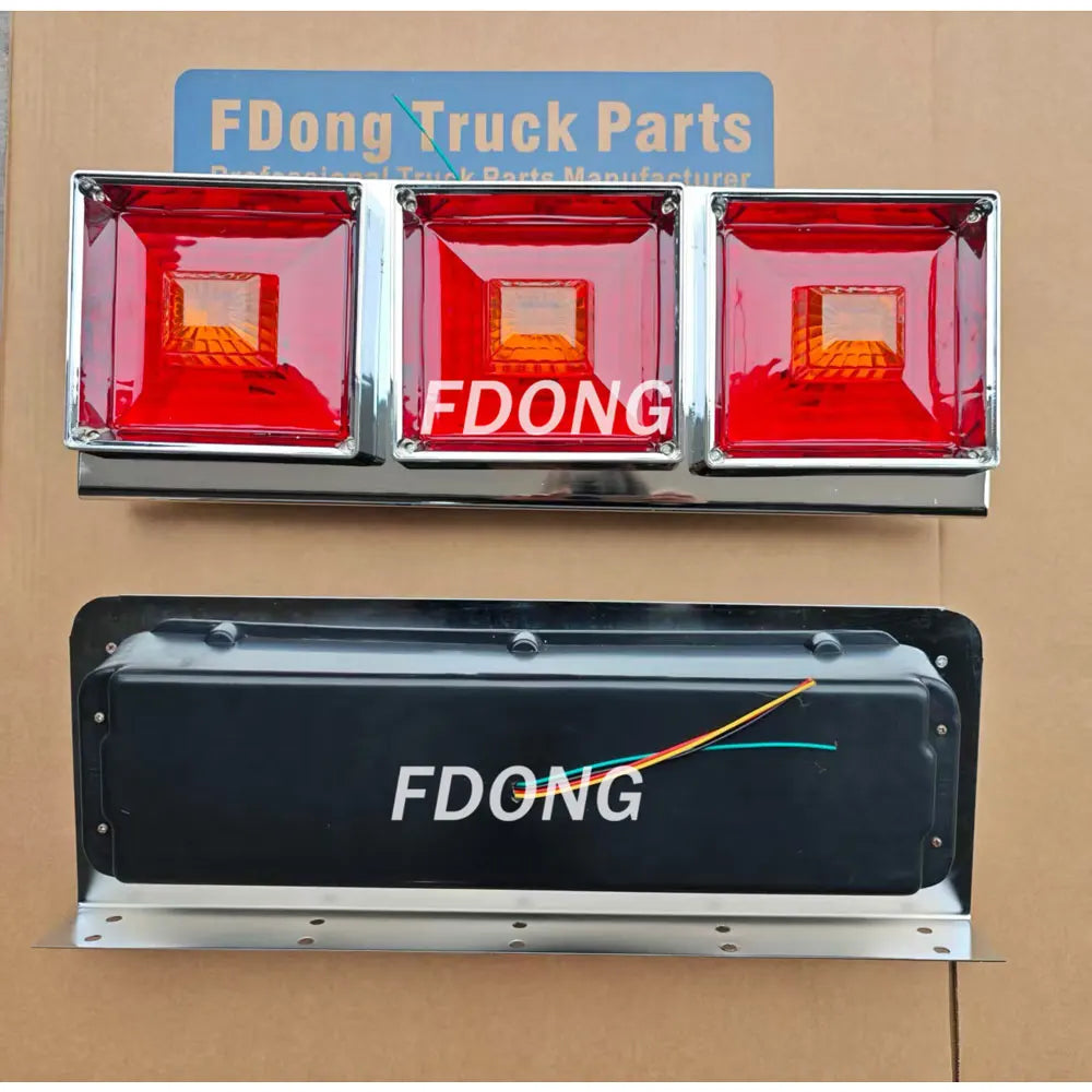 Chrome Truck Tail Lamp Bulb for HINO ISUZU FUSO NISSAN UD Truck