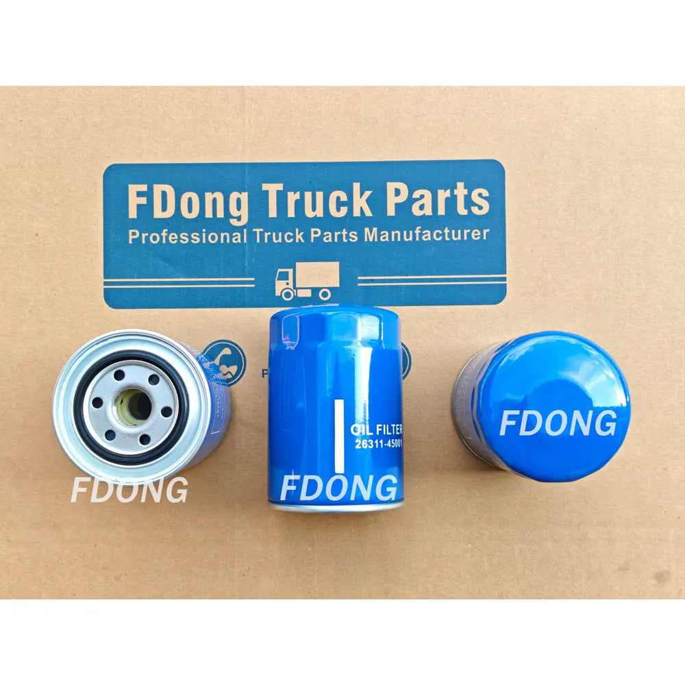 15607-1480 26311-45001 PBA-009 156071480 2631145001 Oil Filter for Japanese Truck Spare Parts