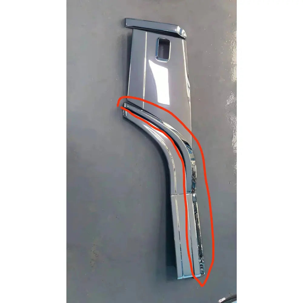 Chrome Fender Upper Rear RH for Isuzu GIGA 2018 Truck NPR Model Spare Body Parts