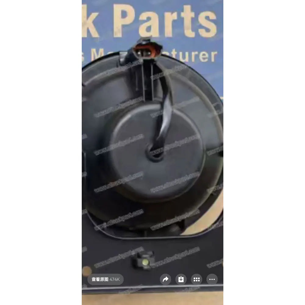 Fog Light Bulb with L=R 24V Irregular Oval Plug for Hyundai HD65-78 Series Truck Spare Parts