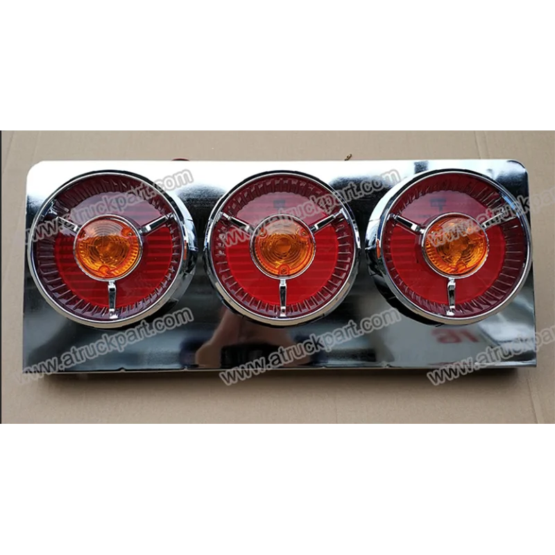 Chrome Truck Tail Lamp Bulb for HINO ISUZU FUSO NISSAN UD Truck