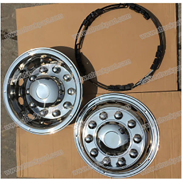 Chrome Wheel Cover 22.5inch 10holes PCD285.75/335mm for HINO ISUZU FUSO NISSAN UD Truck