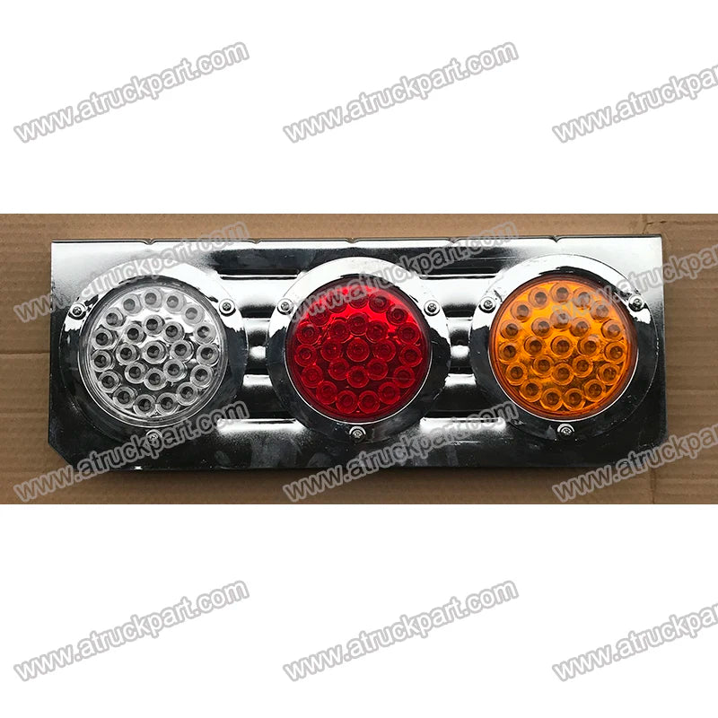 Chrome Truck Tail Lamp LED 24V for HINO ISUZU FUSO NISSAN UD Truck