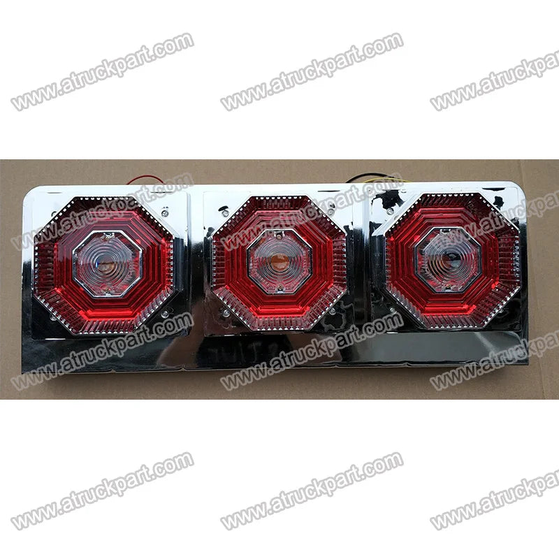 Chrome Truck Tail Lamp New Mitsubishi NPR Canter and NISSAN UD Truck Body Parts Fitting for HINO ISUZU FUSO Trucks