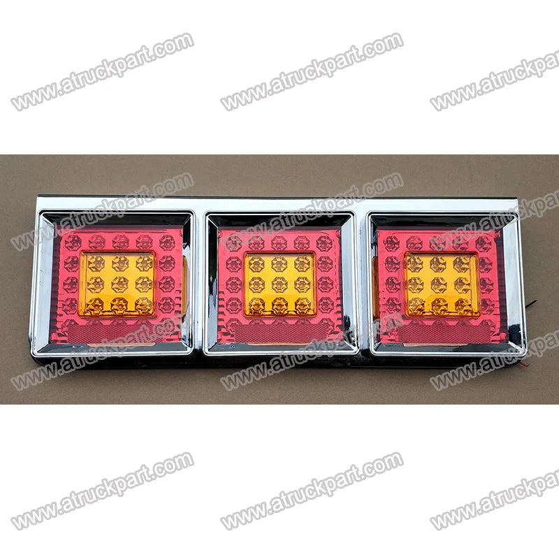 Chrome Truck Tail Lamp LED for HINO ISUZU FUSO NISSAN UD Truck